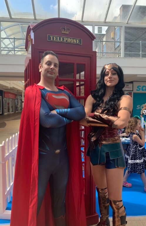 Superman and Wonder Woman